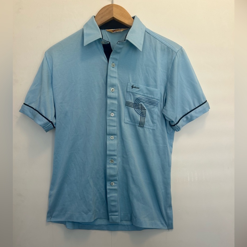 Sabicci Mens/Unisex Babh Blue Polo T-Shirt